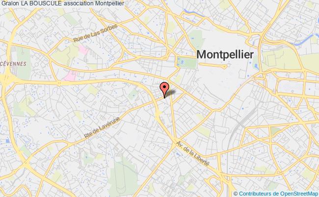 plan association La Bouscule Montpellier