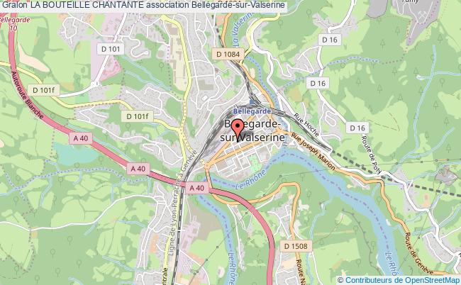 plan association La Bouteille Chantante Bellegarde-sur-Valserine