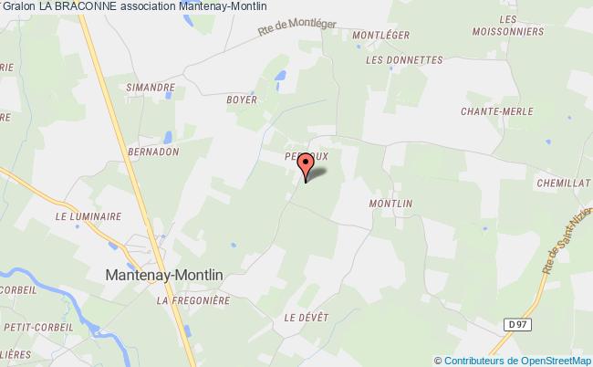 plan association La Braconne Mantenay-Montlin