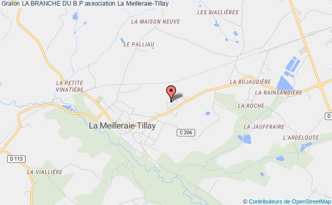plan association La Branche Du B.p La Meilleraie-Tillay