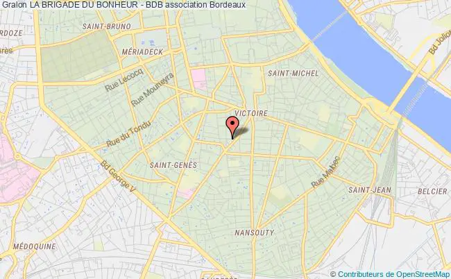 plan association La Brigade Du Bonheur - Bdb Bordeaux