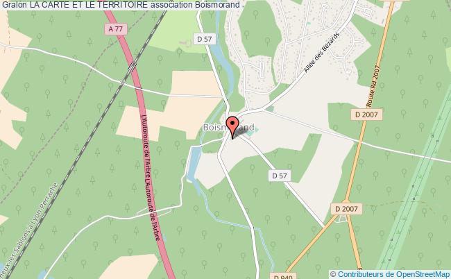 LA CARTE ET LE TERRITOIRE