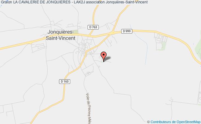 plan association La Cavalerie De Jonquieres - Lak2j Jonquières-Saint-Vincent