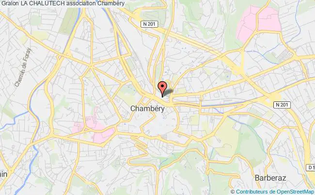plan association La Chalutech Chambéry