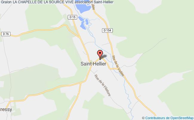 plan association La Chapelle De La Source Vive Saint-Hellier