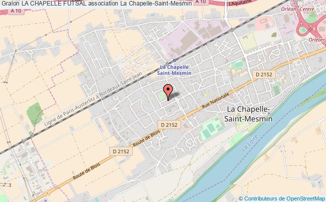 plan association La Chapelle Futsal La    Chapelle-Saint-Mesmin