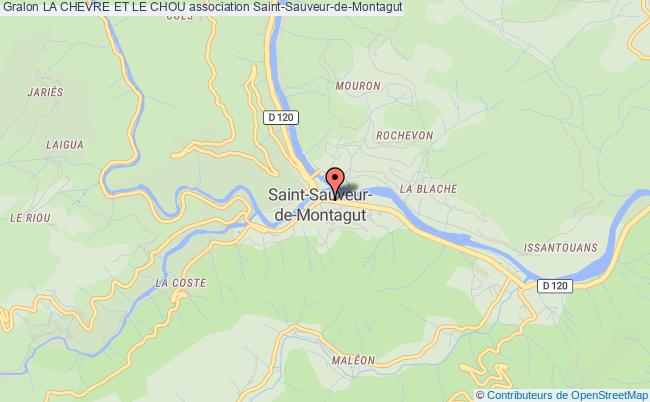 plan association La Chevre Et Le Chou Saint-Sauveur-de-Montagut