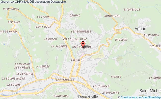 plan association La Chrysalide Decazeville