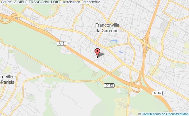 plan association La Cible Franconvilloise Franconville