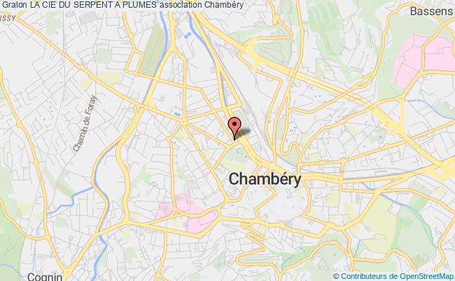 plan association La Cie Du Serpent A Plumes Chambéry