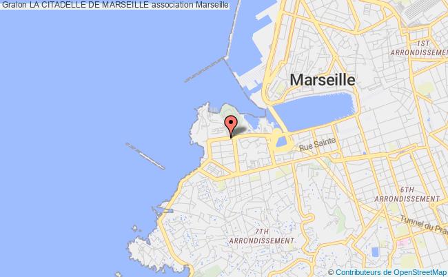 plan association La Citadelle De Marseille Marseille
