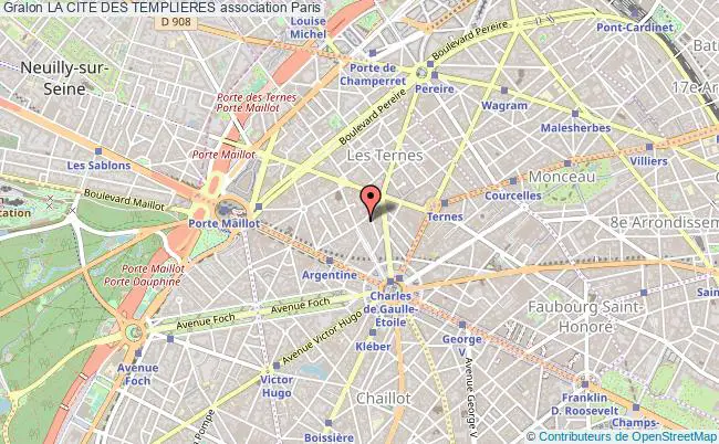 plan association La Cite Des Templieres Paris