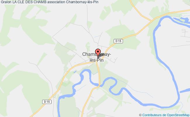 plan association La ClÉ Des Chamb Chambornay-lès-Pin
