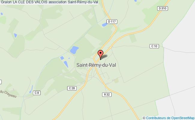 plan association La Cle Des Valois Saint-Rémy-du-Val