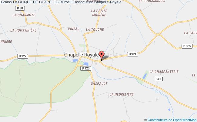 plan association La Clique De Chapelle-royale Chapelle-Royale