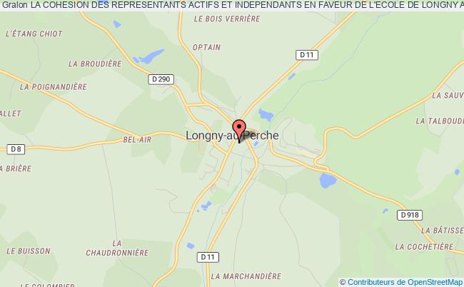 LA COHESION DES REPRESENTANTS ACTIFS ET INDEPENDANTS EN FAVEUR DE L'ECOLE DE LONGNY AU PERCHE