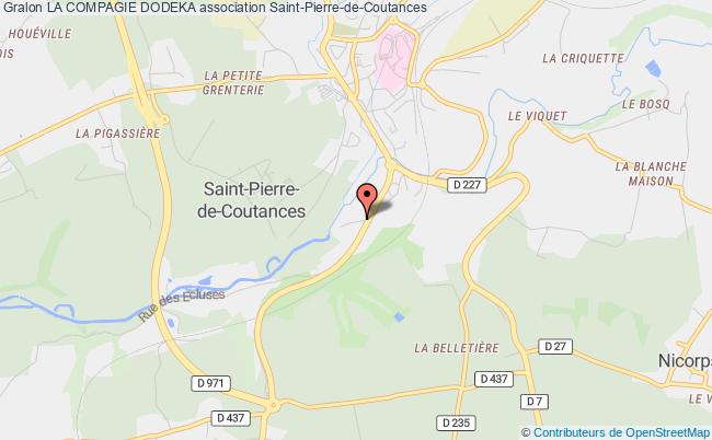 plan association La Compagie Dodeka Saint-Pierre-de-Coutances