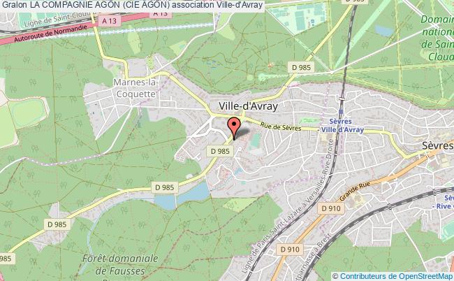 plan association La Compagnie AgÔn (cie AgÔn) Ville-d'Avray