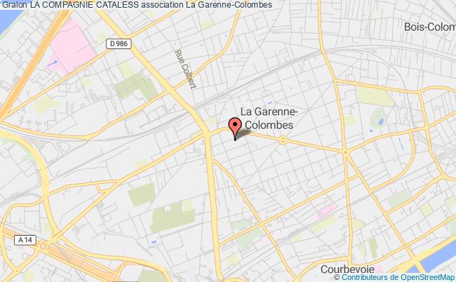 plan association La Compagnie Cataless Garenne-Colombes