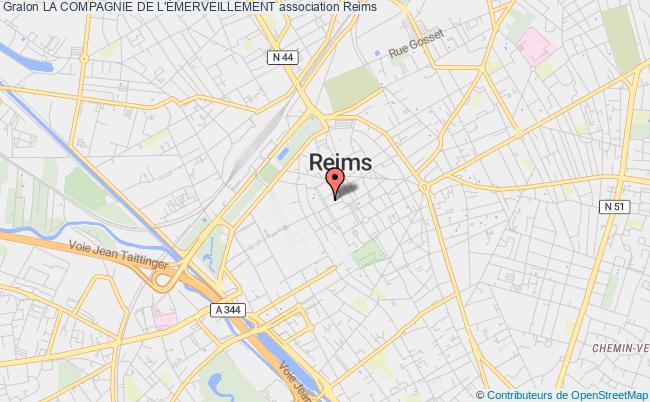 plan association La Compagnie De L'Émerveillement Reims