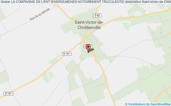plan association La Compagnie De L'ent (energumenes Notoirement Truculents) Saint-Victor-de-Chrétienville