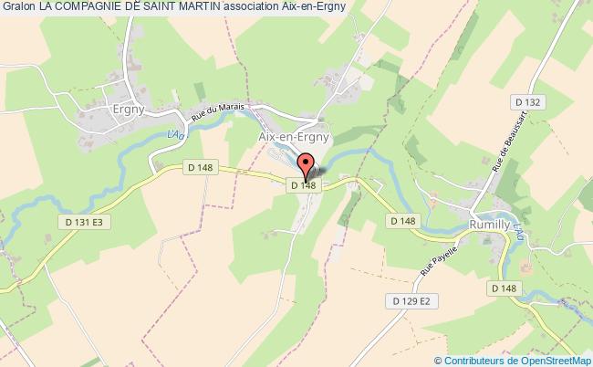 plan association La Compagnie De Saint Martin Aix-en-Ergny