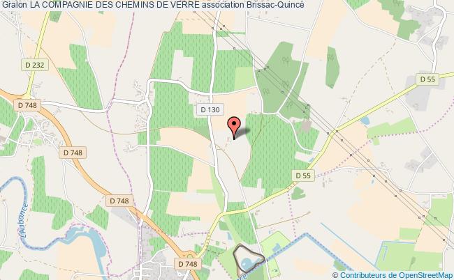 plan association La Compagnie Des Chemins De Verre Brissac-Loire-Aubance