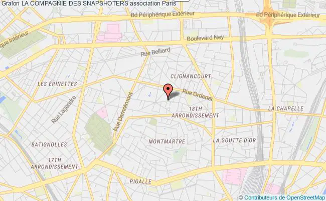 plan association La Compagnie Des Snapshoters Paris