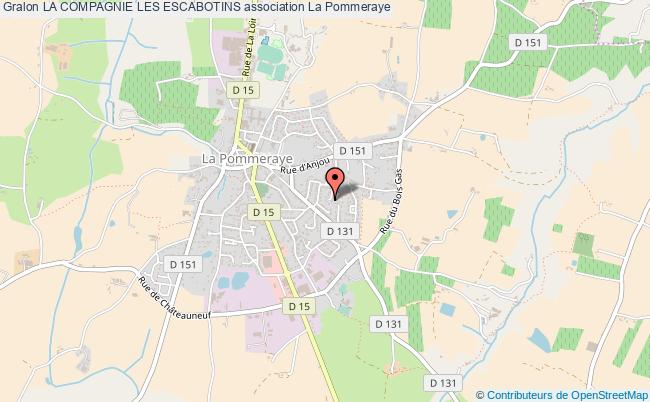 plan association La Compagnie Les Escabotins Mauges-sur-Loire