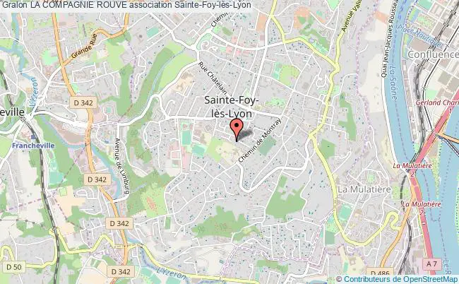plan association La Compagnie Rouve Sainte-Foy-lès-Lyon