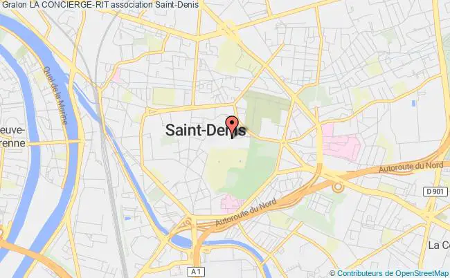 plan association La Concierge-rit Saint-Denis