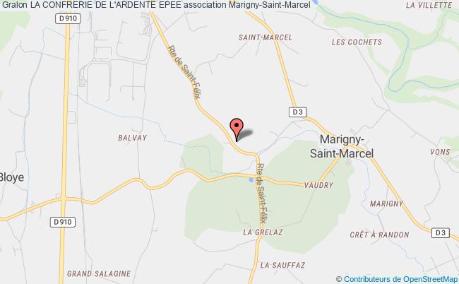 plan association La Confrerie De L'ardente Epee Marigny-Saint-Marcel