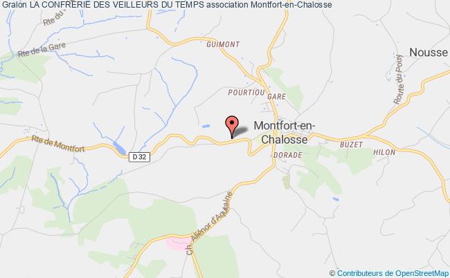 plan association La ConfrÉrie Des Veilleurs Du Temps Montfort-en-Chalosse