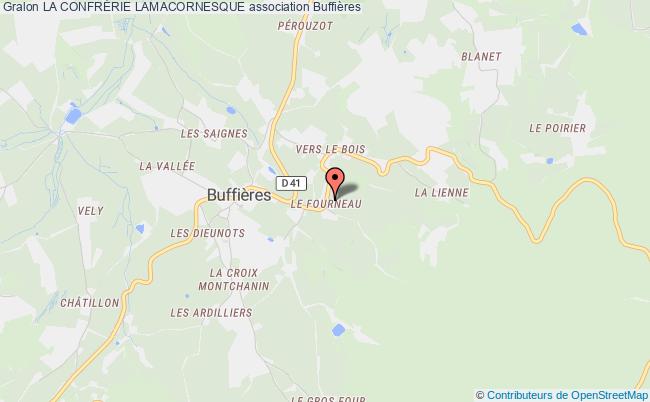 plan association La ConfrÉrie Lamacornesque Buffières