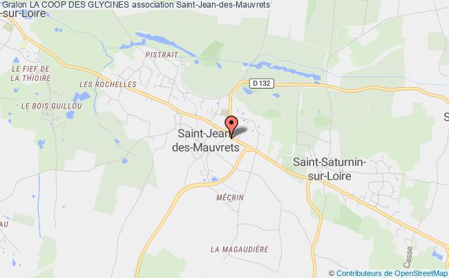 plan association La Coop Des Glycines Saint-Jean-des-Mauvrets