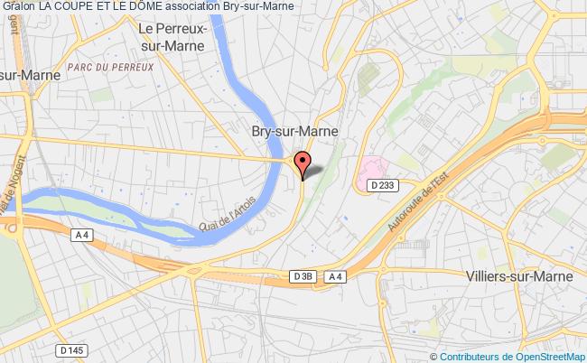plan association La Coupe Et Le DÔme Bry-sur-Marne