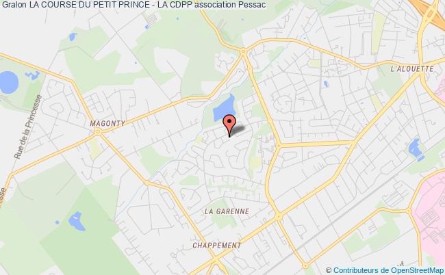 plan association La Course Du Petit Prince - La Cdpp Pessac