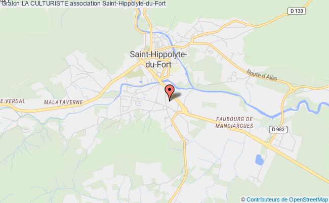 plan association La Culturiste Saint-Hippolyte-du-Fort