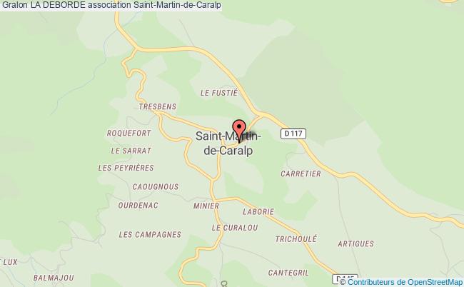 plan association La Deborde Saint-Martin-de-Caralp