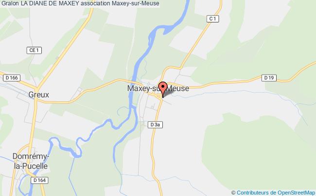 plan association La Diane De Maxey Maxey-sur-Meuse