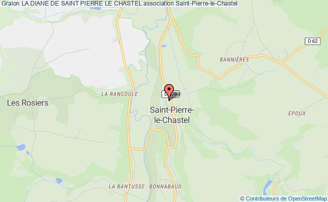 plan association La Diane De Saint Pierre Le Chastel Saint-Pierre-le-Chastel