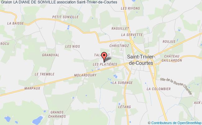 plan association La Diane De Sonville Saint-Trivier-de-Courtes