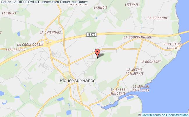 plan association La DiffÉ'rance Plouër-sur-Rance