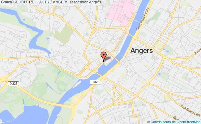 plan association La Doutre, L'autre Angers Angers