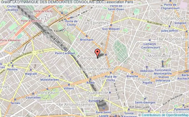 plan association La Dynamique Des Democrates Congolais (ddc) Paris 17e