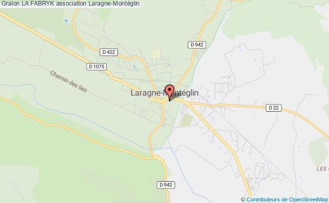 plan association La Fabryk Laragne-Montéglin