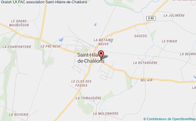 plan association La Fac Saint-Hilaire-de-Chaléons
