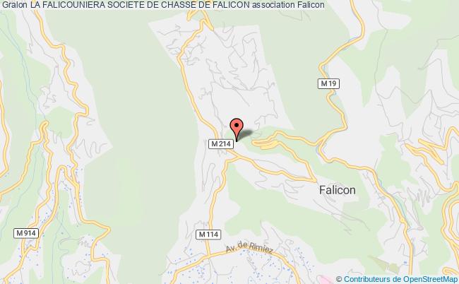 plan association La Falicouniera Societe De Chasse De Falicon 