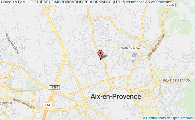plan association La Famille - Theatre Improvisation Performance (lftip) Aix-en-Provence