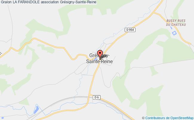 plan association La Farandole Grésigny-Sainte-Reine